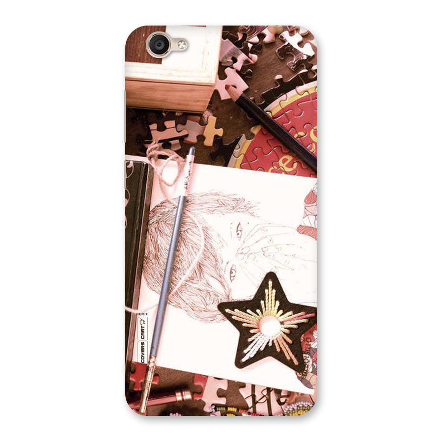 Artistic Messy Back Case for Vivo Y55s