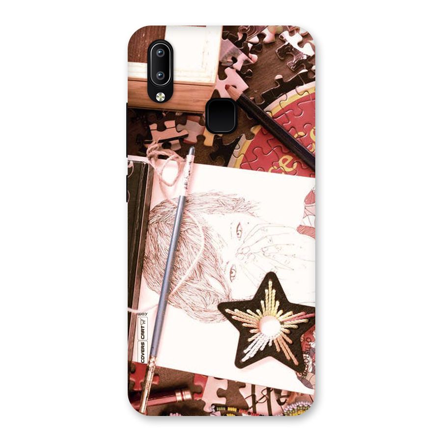 Artistic Messy Back Case for Vivo Y93