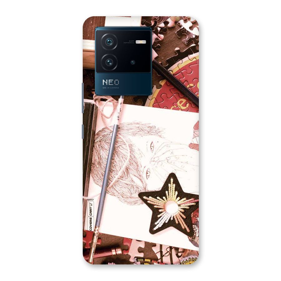 Artistic Messy Back Case for Vivo iQOO Neo 6 5G