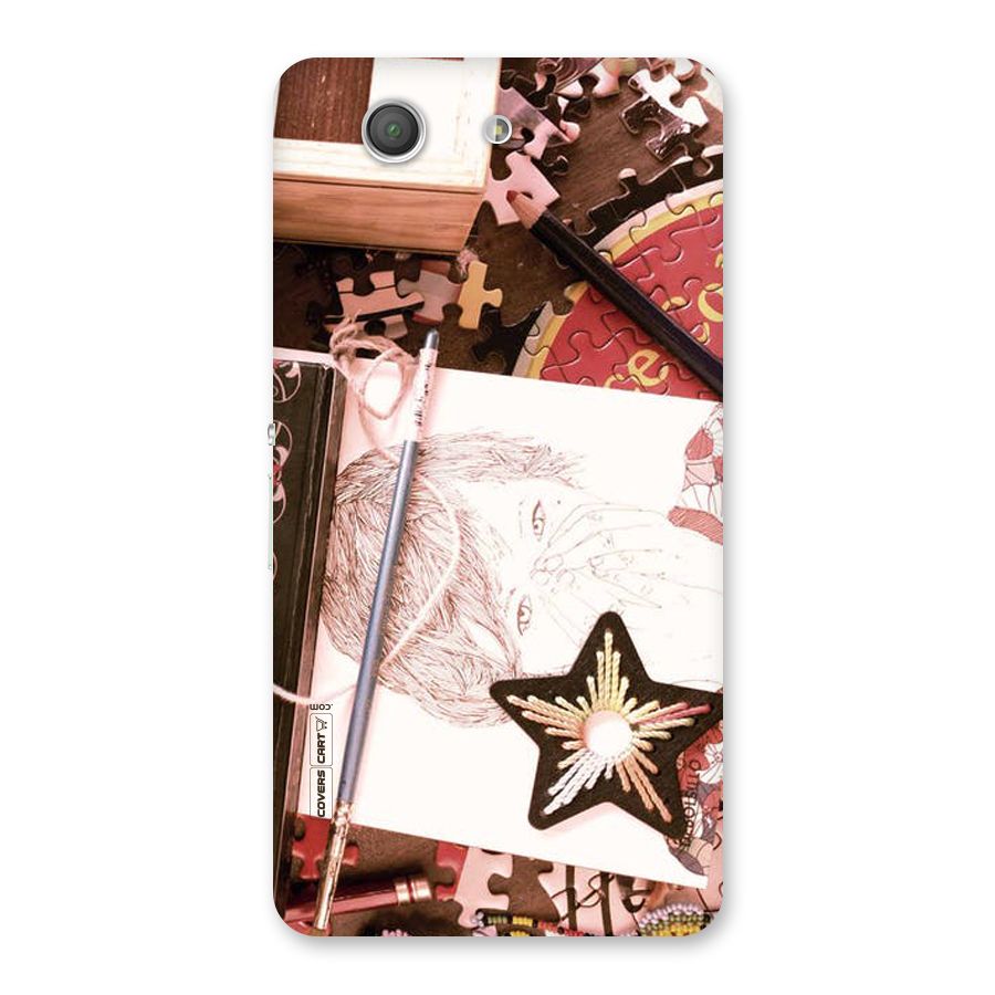 Artistic Messy Back Case for Xperia Z3 Compact