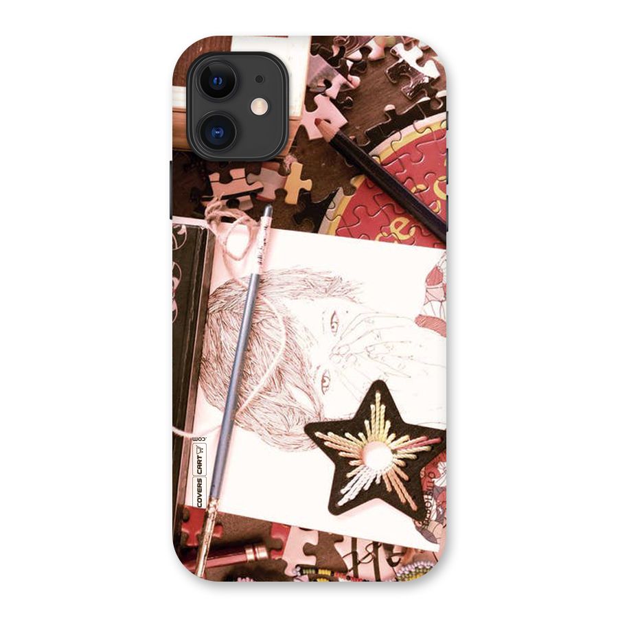 Artistic Messy Back Case for iPhone 11