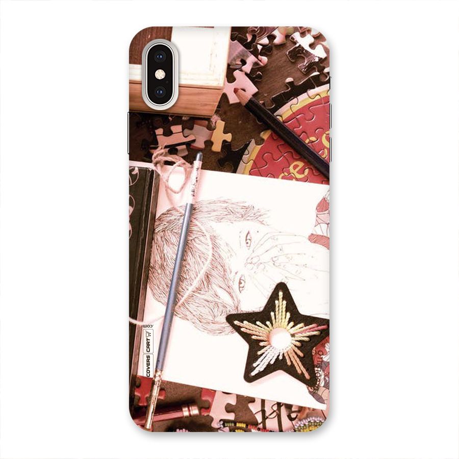 Artistic Messy Back Case for iPhone XS Max