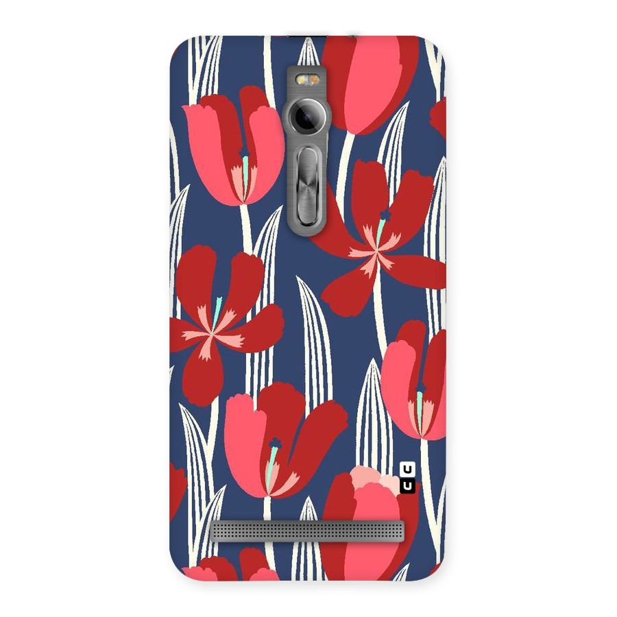 Artistic Tulips Back Case for Asus Zenfone 2