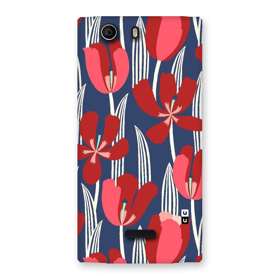 Artistic Tulips Back Case for Canvas Nitro 2 E311