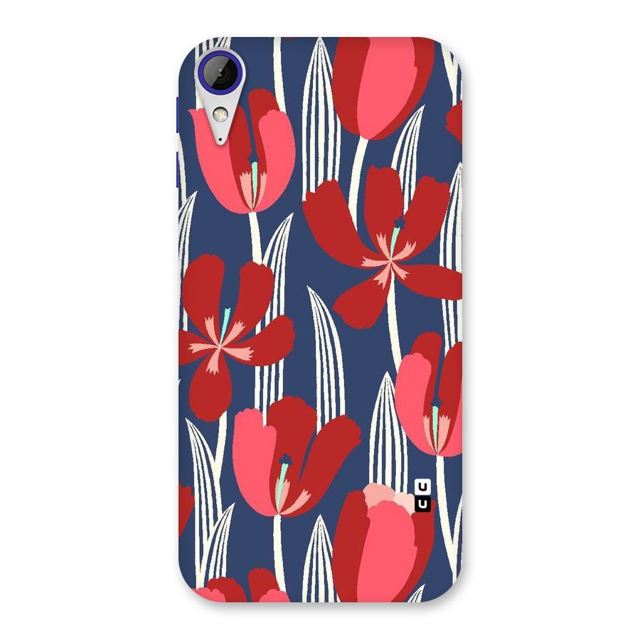 Artistic Tulips Back Case for Desire 830
