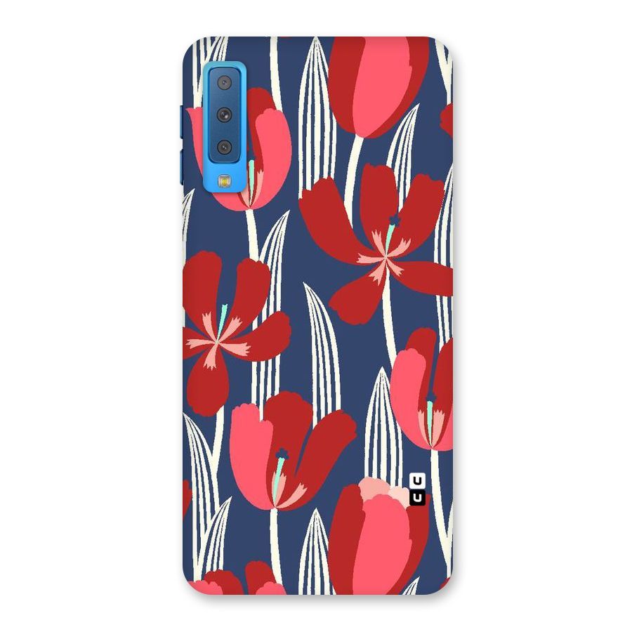 Artistic Tulips Back Case for Galaxy A7 (2018)