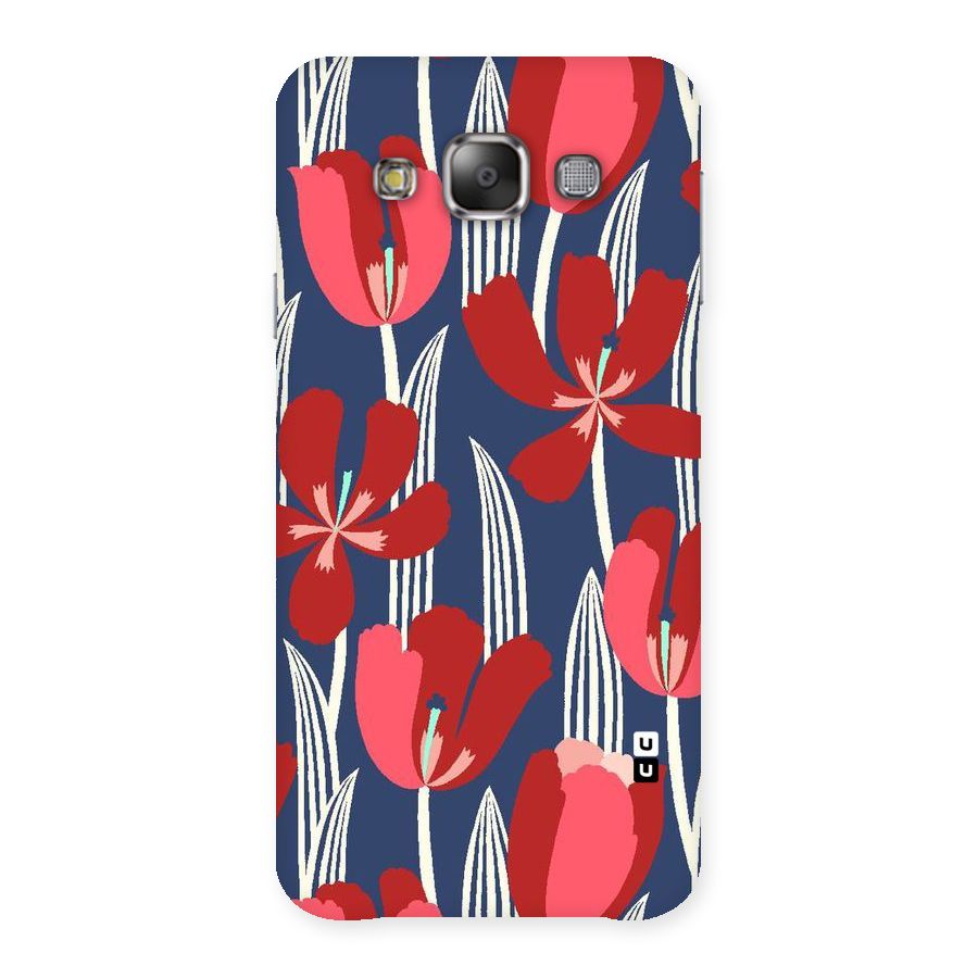 Artistic Tulips Back Case for Galaxy E7