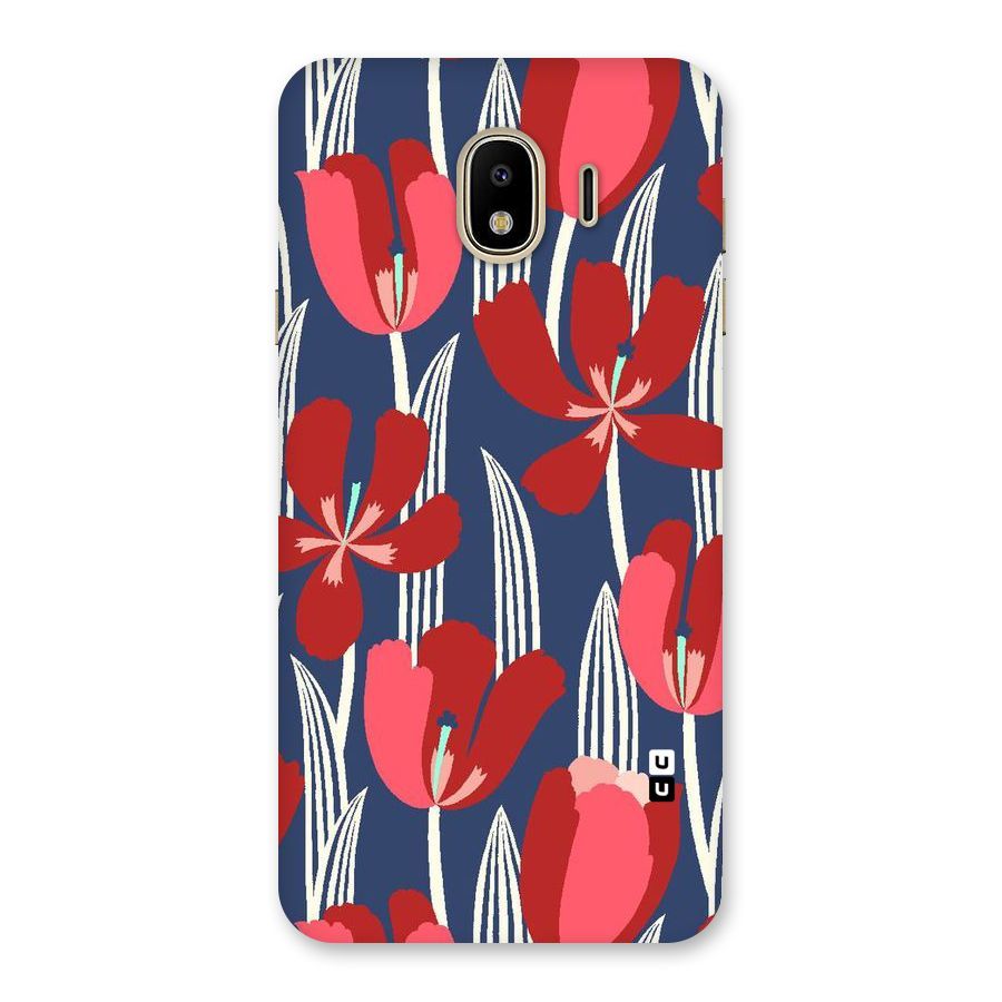 Artistic Tulips Back Case for Galaxy J4