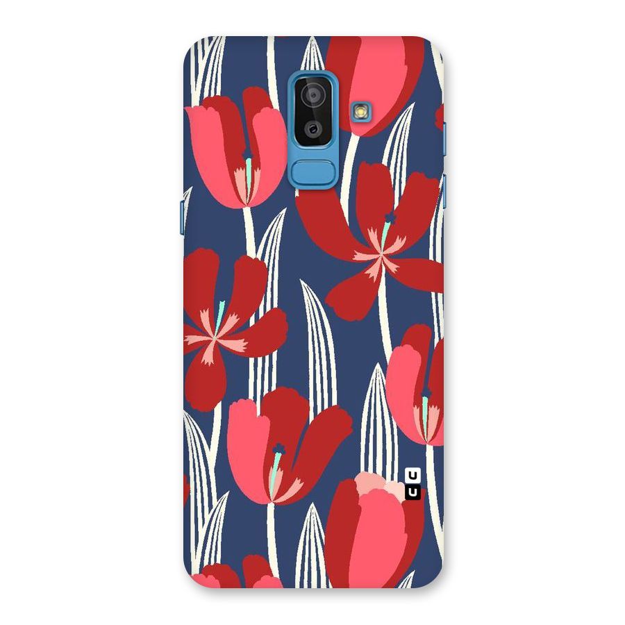 Artistic Tulips Back Case for Galaxy J8