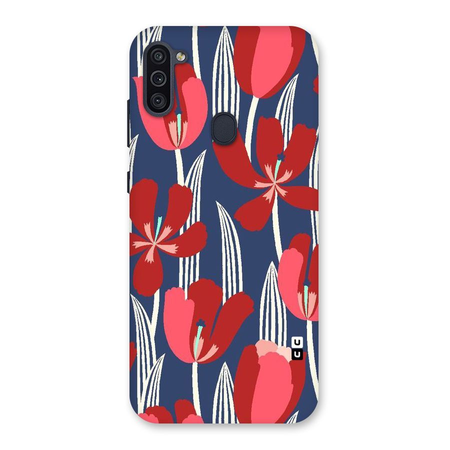 Artistic Tulips Back Case for Galaxy M11