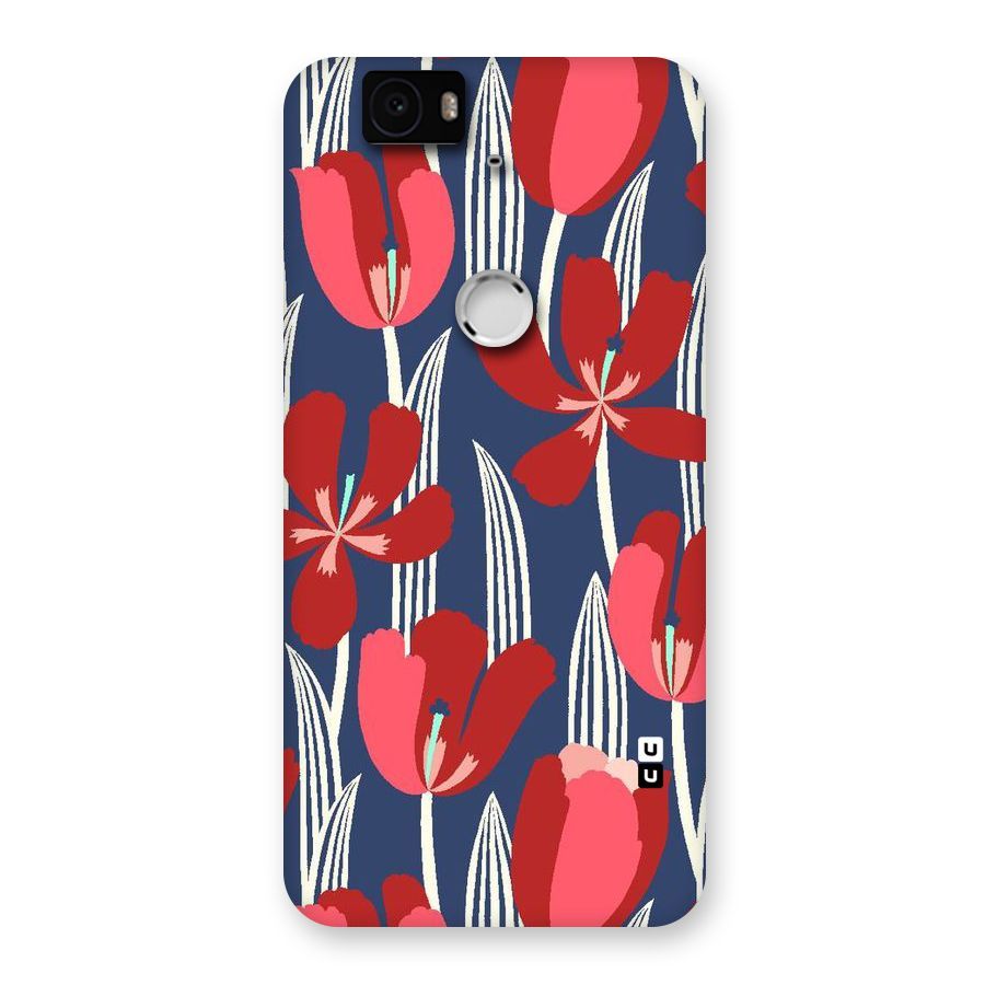 Artistic Tulips Back Case for Google Nexus-6P
