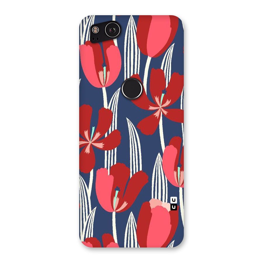 Artistic Tulips Back Case for Google Pixel 2