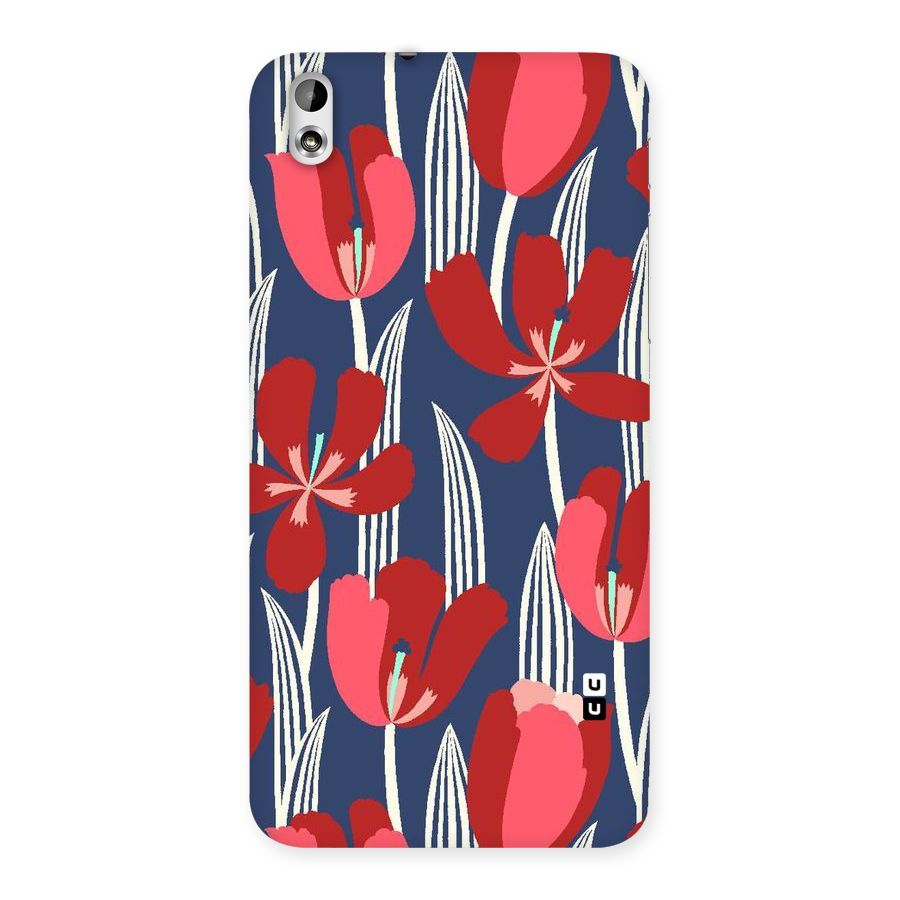 Artistic Tulips Back Case for HTC Desire 816s