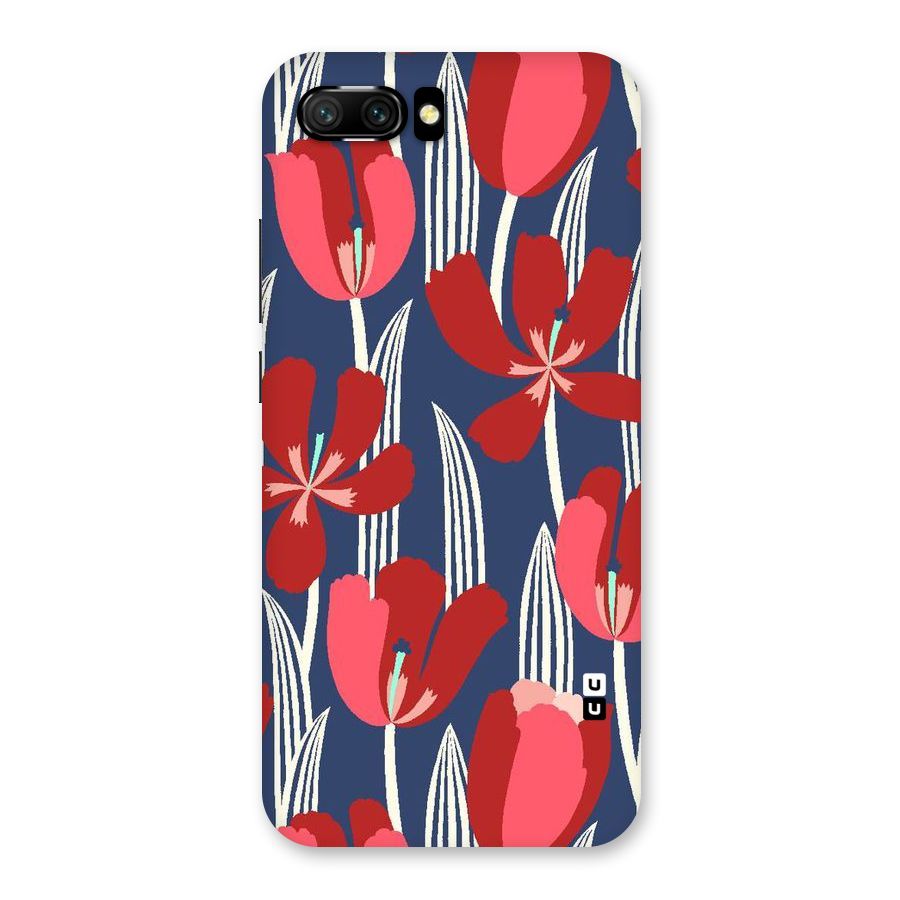 Artistic Tulips Back Case for Honor 10