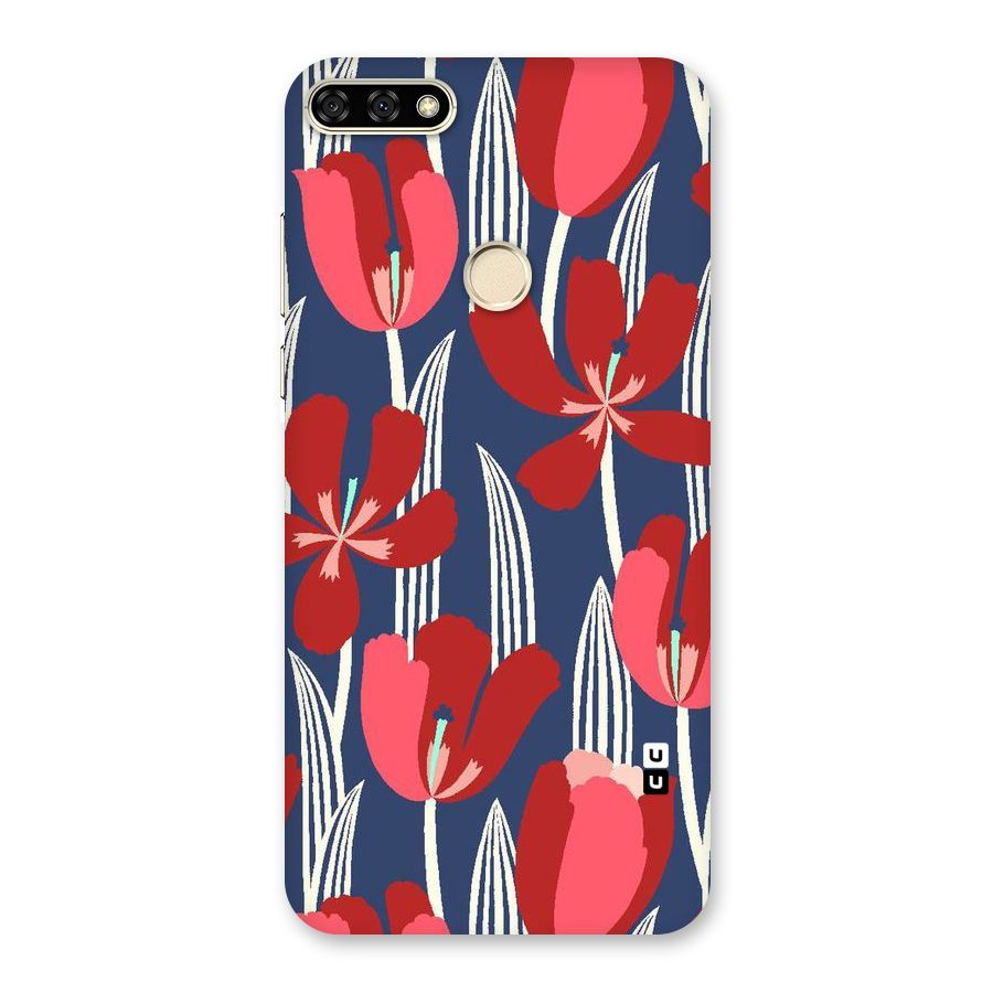 Artistic Tulips Back Case for Honor 7A