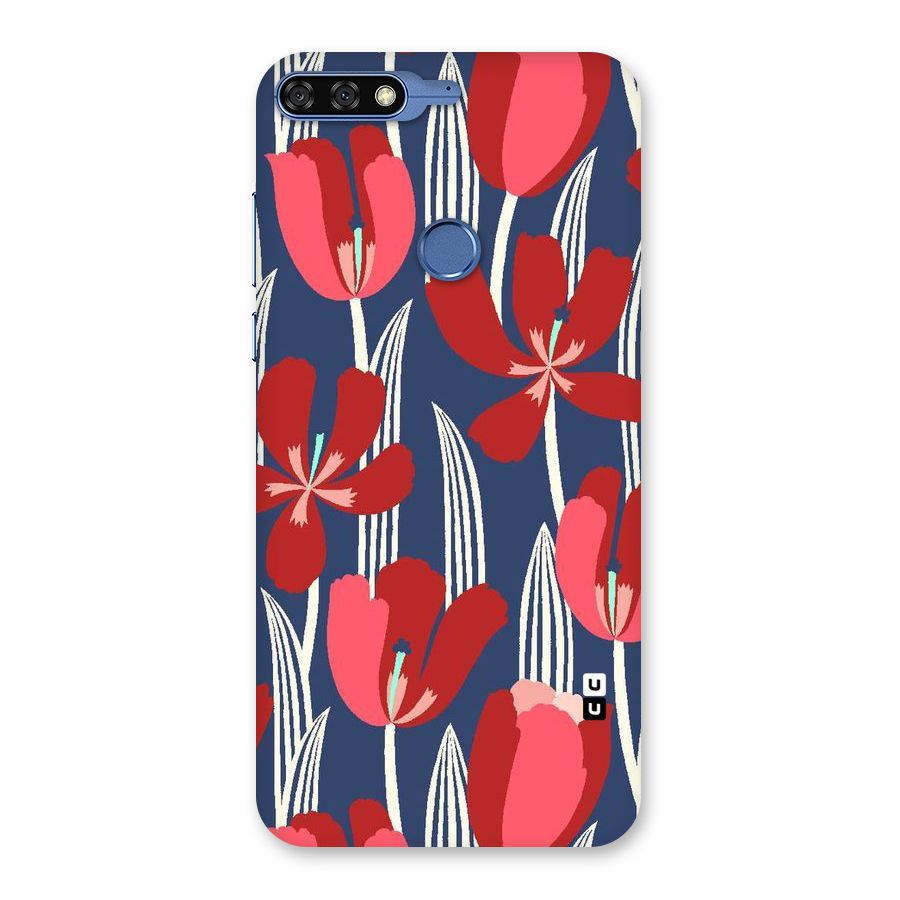 Artistic Tulips Back Case for Honor 7C