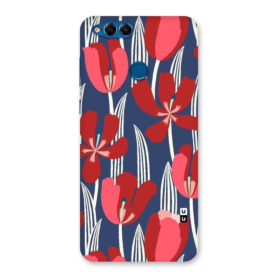 Artistic Tulips Back Case for Honor 7X