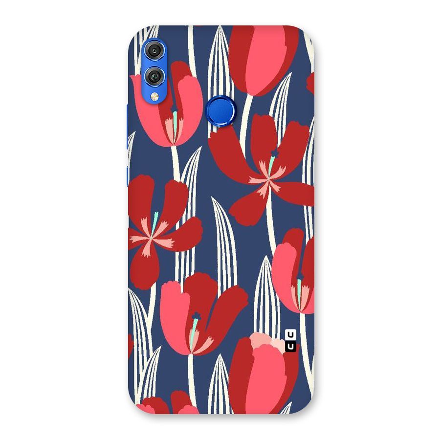 Artistic Tulips Back Case for Honor 8X