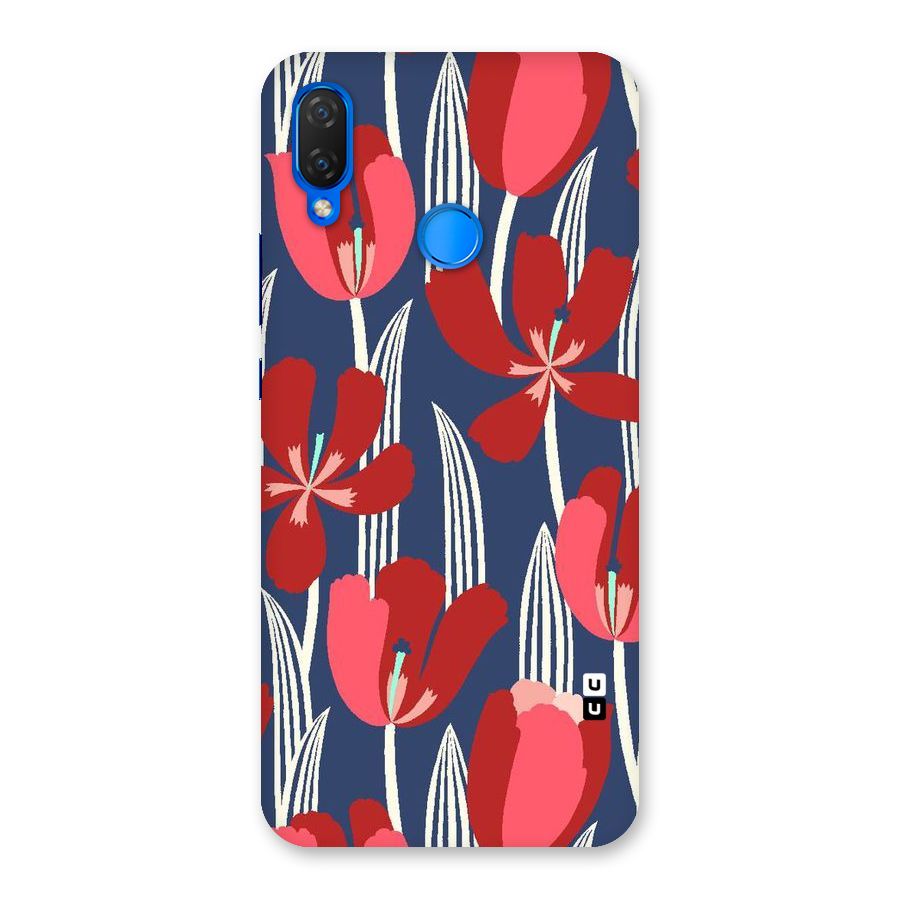 Artistic Tulips Back Case for Huawei P Smart+
