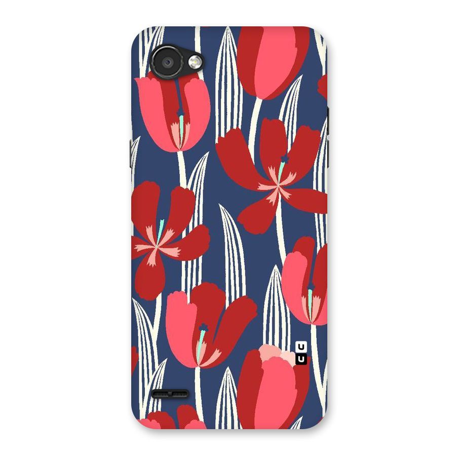 Artistic Tulips Back Case for LG Q6