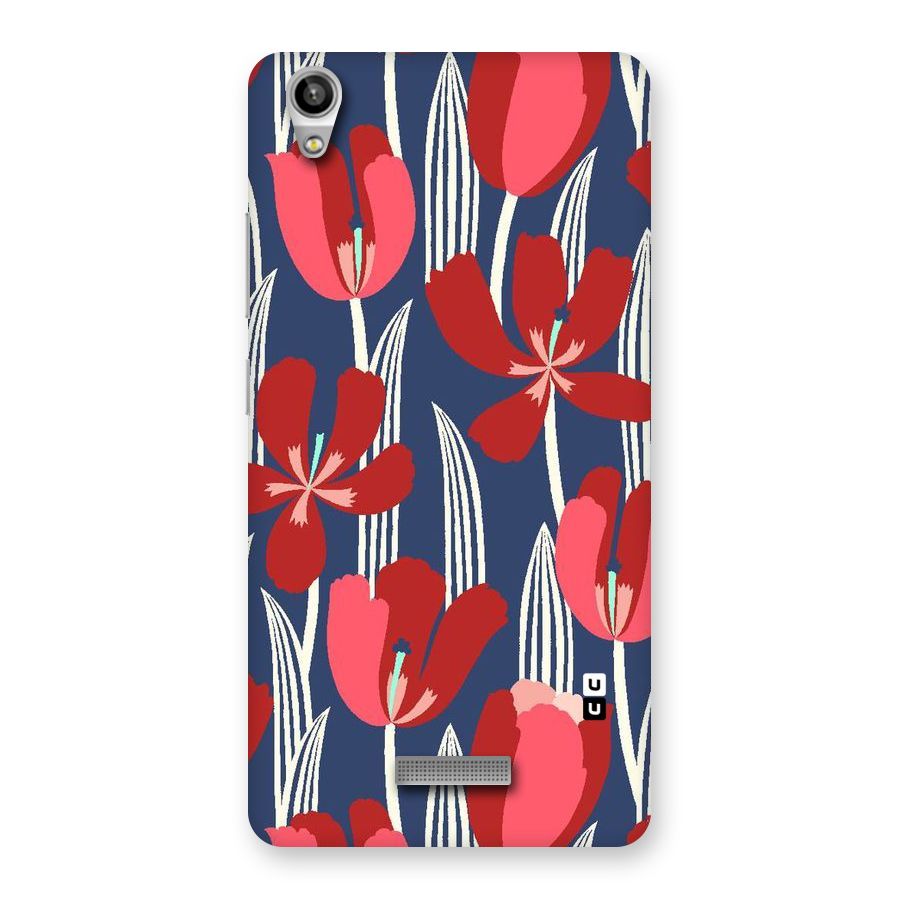 Artistic Tulips Back Case for Lava-Pixel-V1