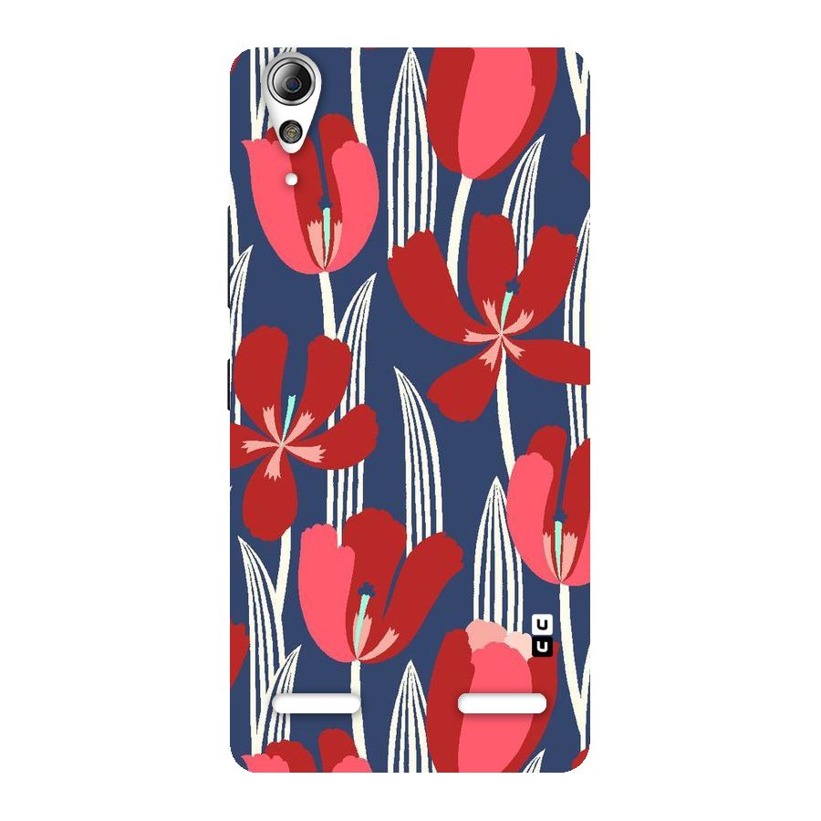 Artistic Tulips Back Case for Lenovo A6000
