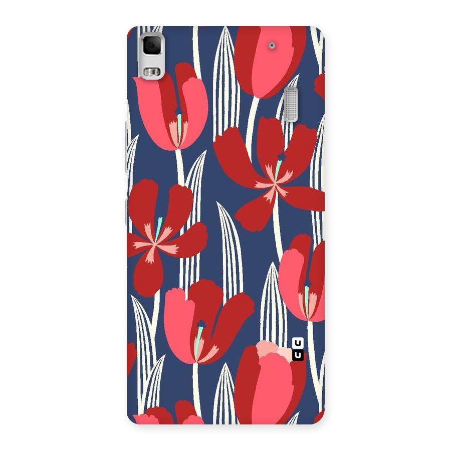 Artistic Tulips Back Case for Lenovo A7000