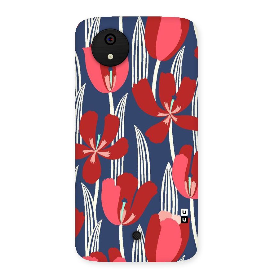 Artistic Tulips Back Case for Micromax Canvas A1