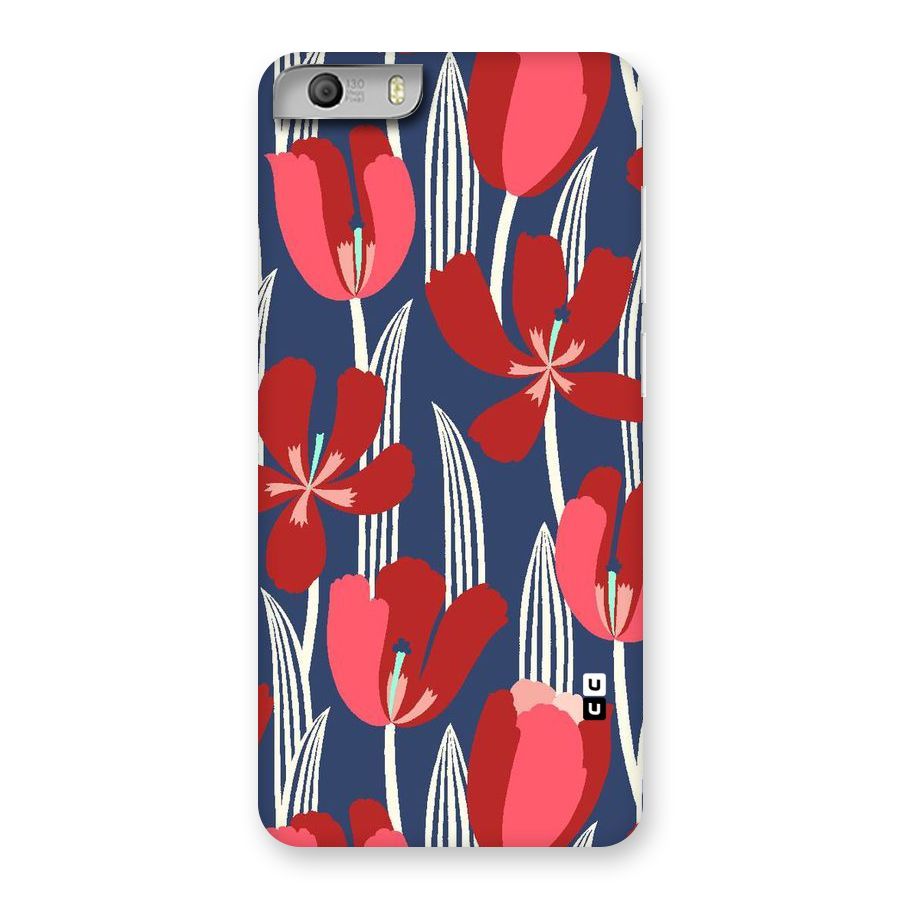 Artistic Tulips Back Case for Micromax Canvas Knight 2