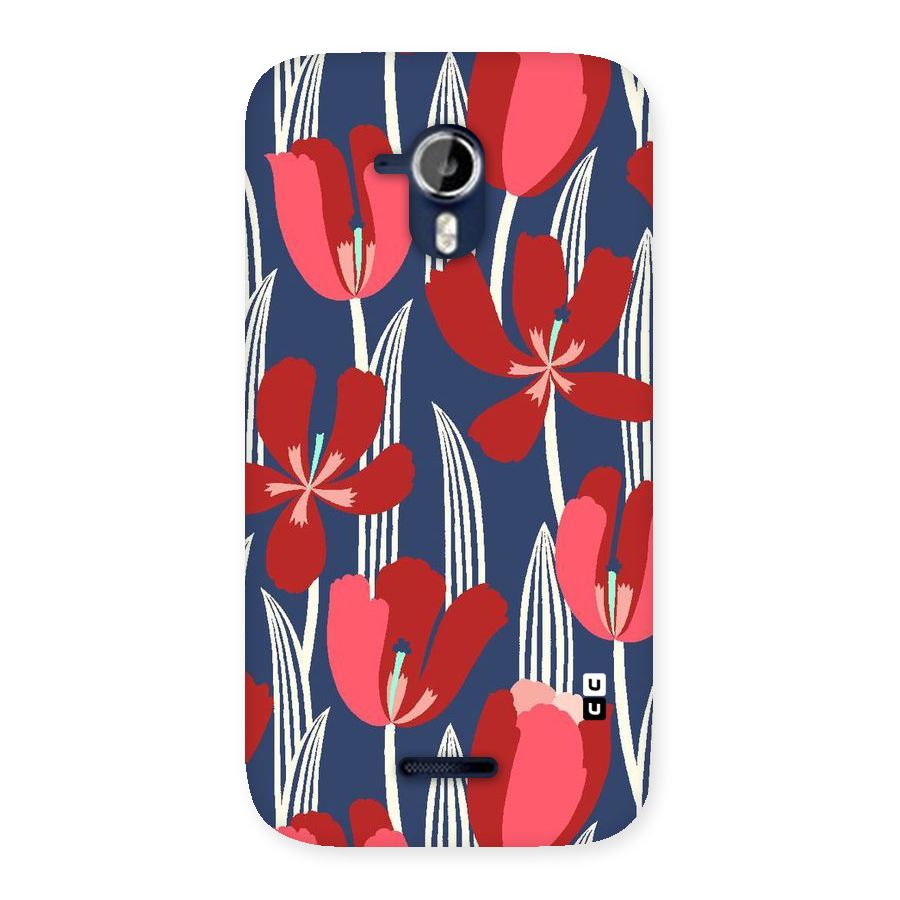 Artistic Tulips Back Case for Micromax Canvas Magnus A117