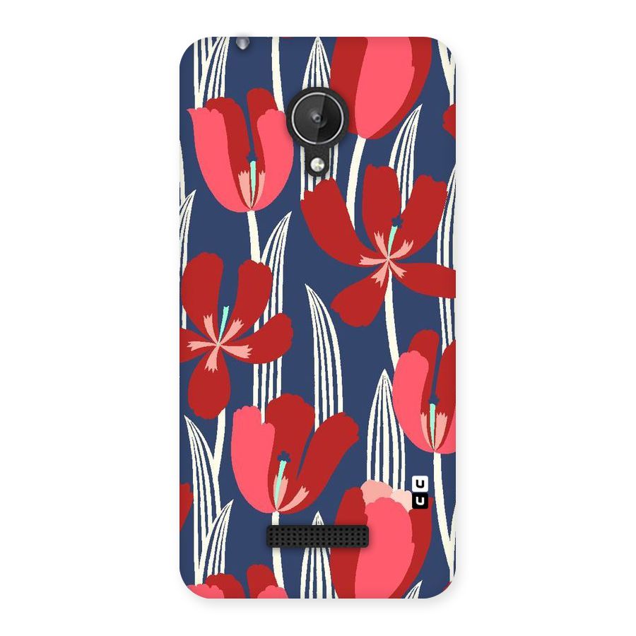 Artistic Tulips Back Case for Micromax Canvas Spark Q380