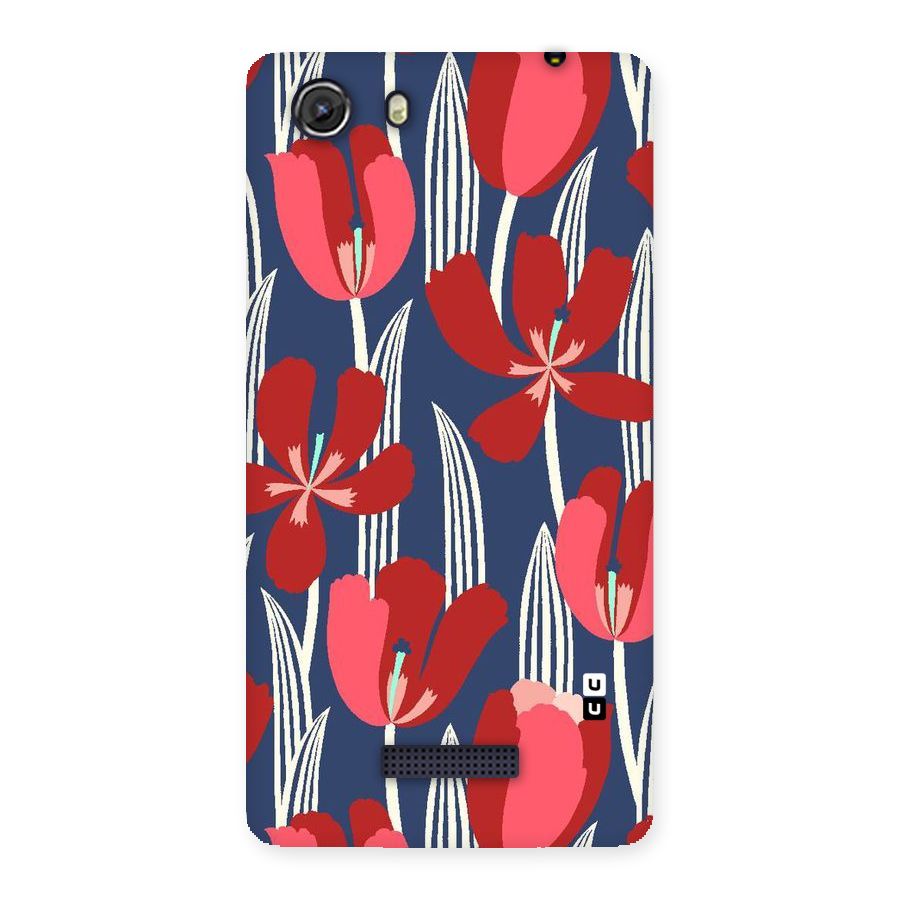 Artistic Tulips Back Case for Micromax Unite 3
