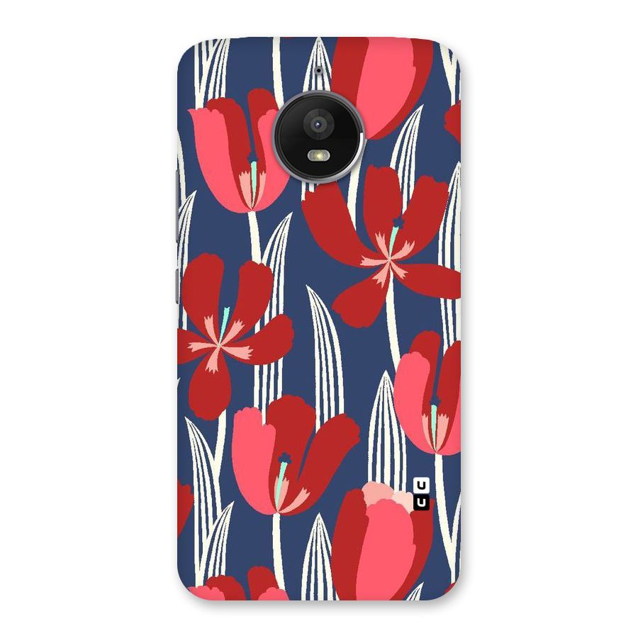 Artistic Tulips Back Case for Moto E4 Plus