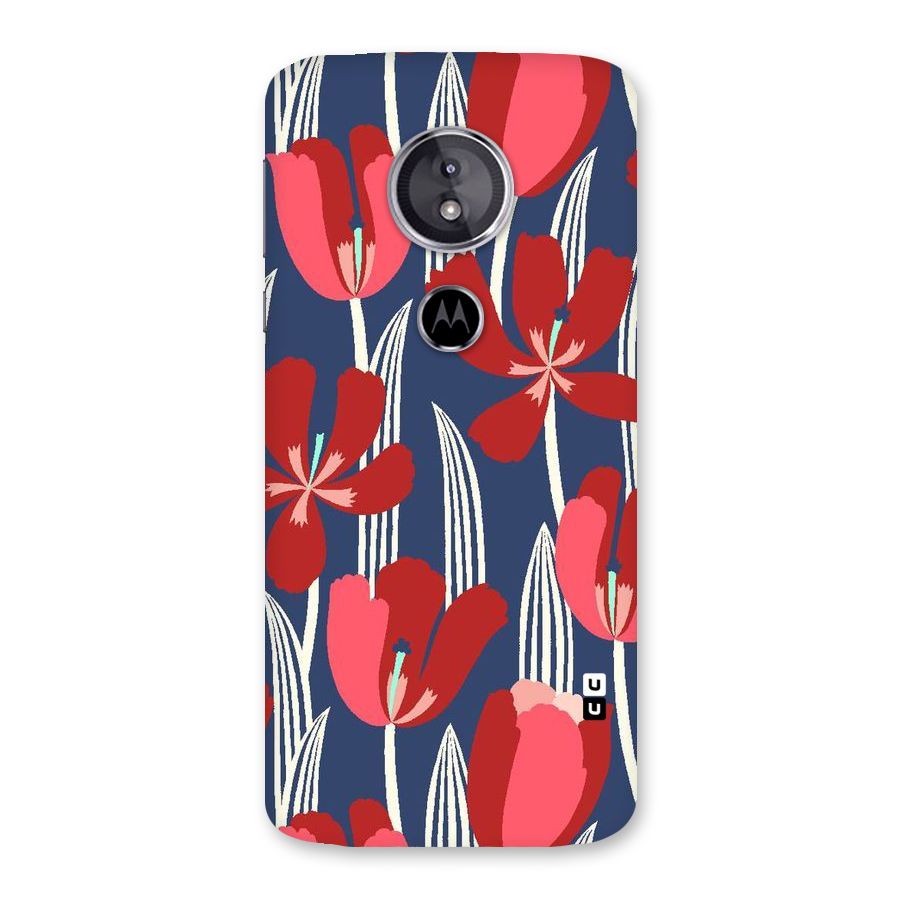 Artistic Tulips Back Case for Moto E5