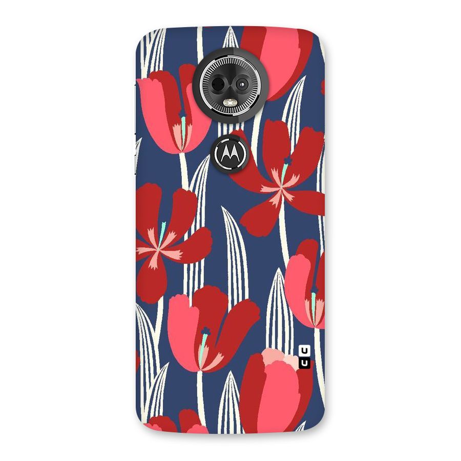 Artistic Tulips Back Case for Moto E5 Plus