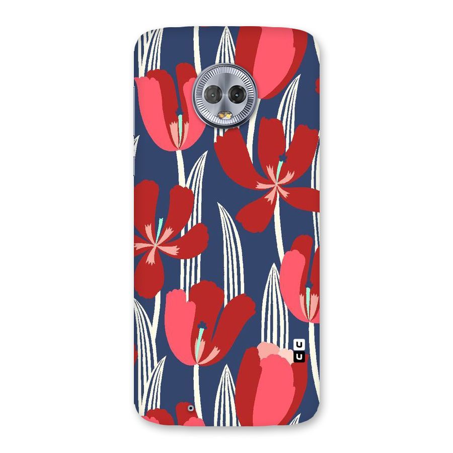 Artistic Tulips Back Case for Moto G6