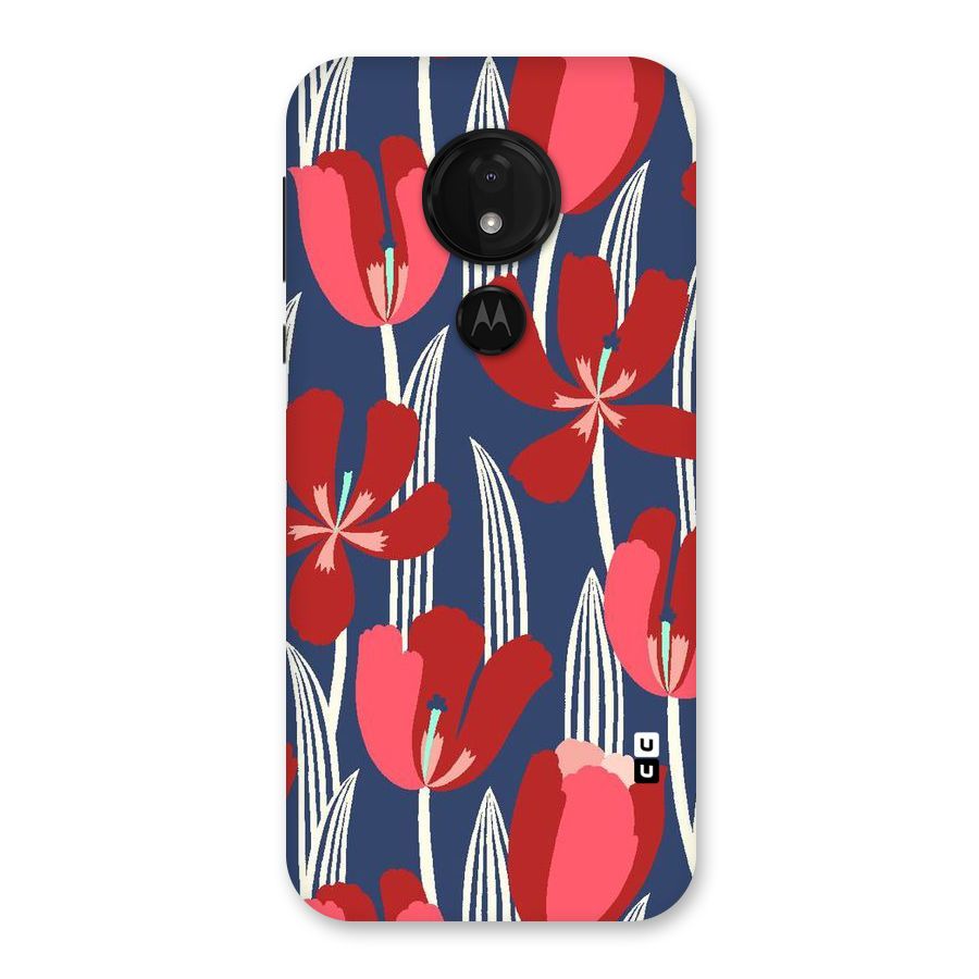 Artistic Tulips Back Case for Moto G7 Power