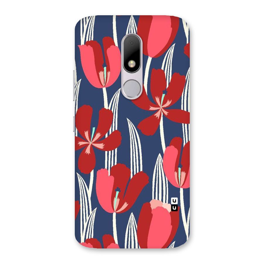 Artistic Tulips Back Case for Moto M