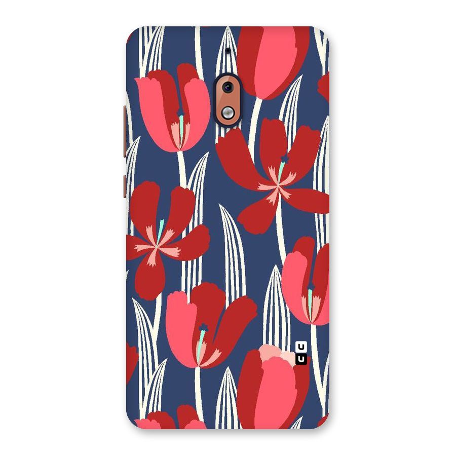 Artistic Tulips Back Case for Nokia 2.1