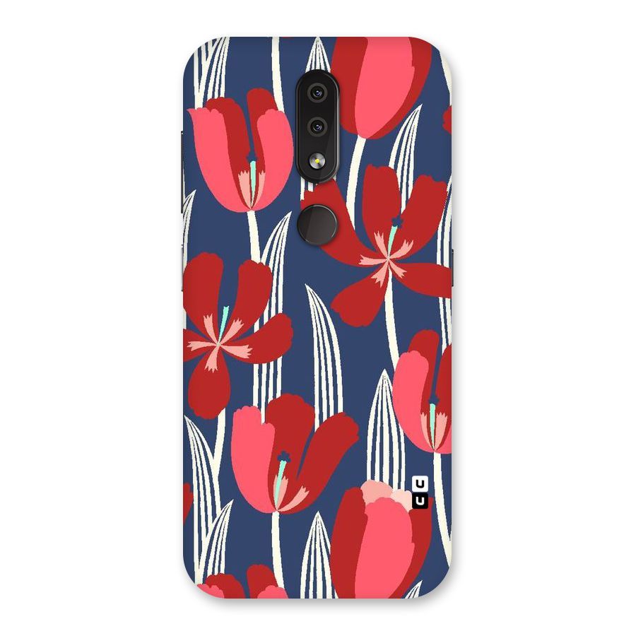 Artistic Tulips Back Case for Nokia 4.2