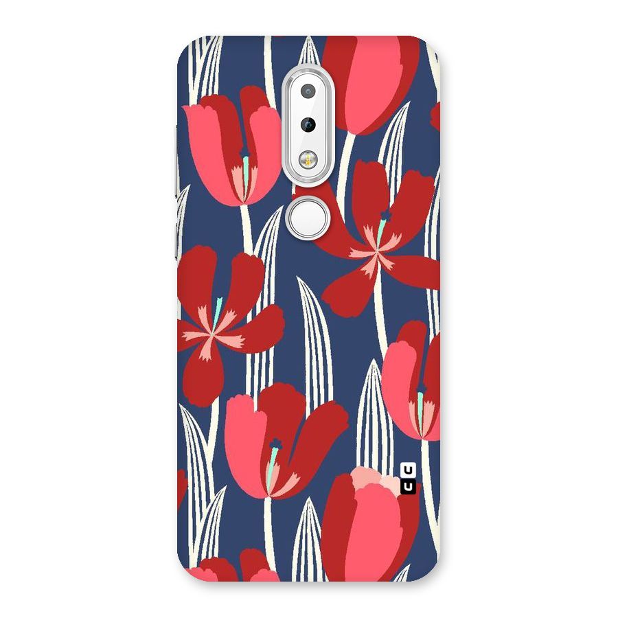 Artistic Tulips Back Case for Nokia 6.1 Plus