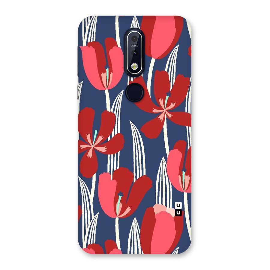 Artistic Tulips Back Case for Nokia 7.1