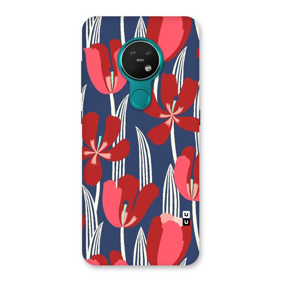 Artistic Tulips Back Case for Nokia 7.2