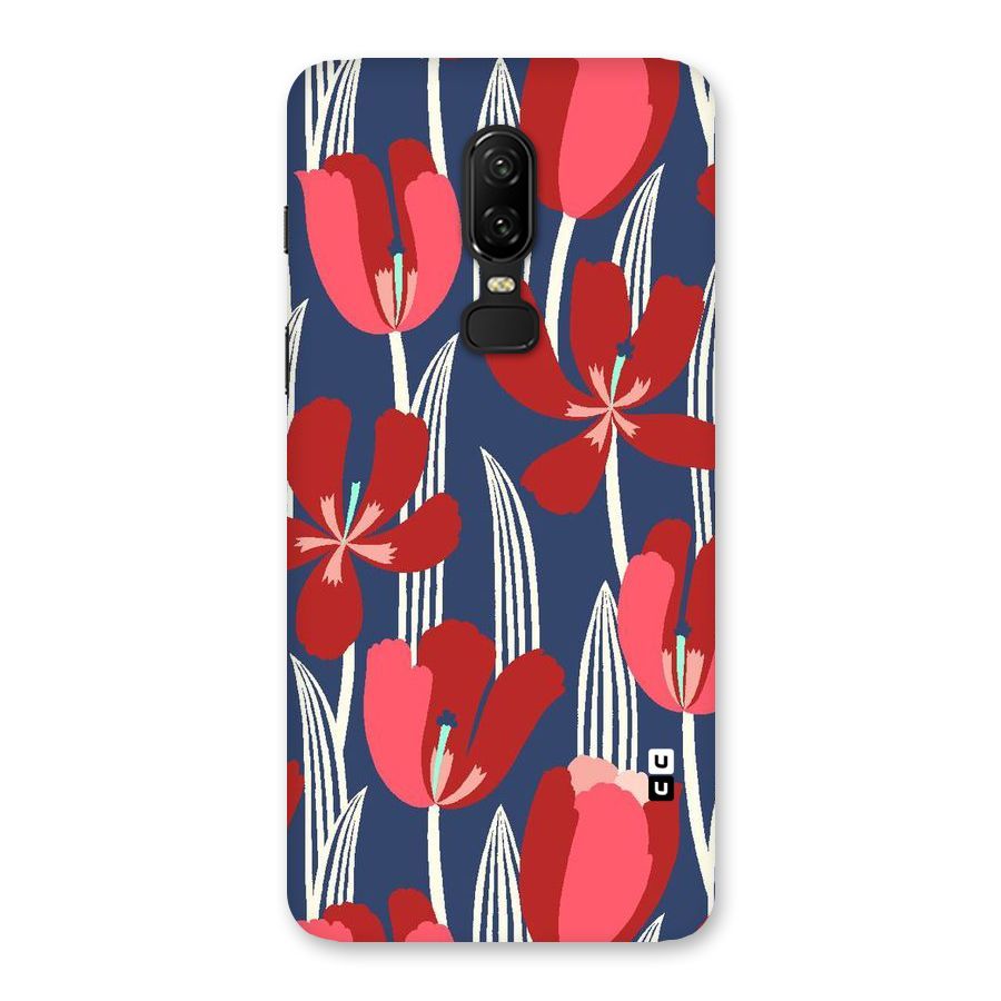 Artistic Tulips Back Case for OnePlus 6