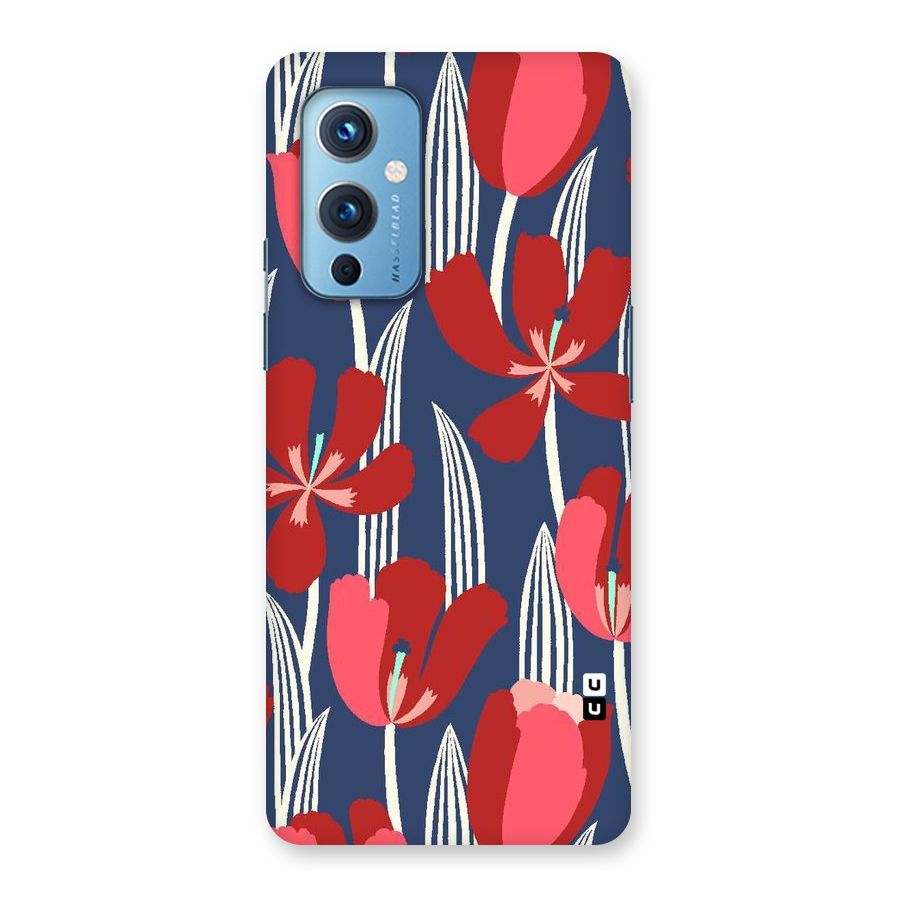Artistic Tulips Back Case for OnePlus 9