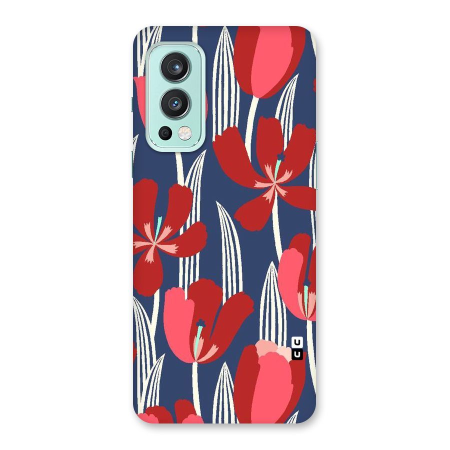 Artistic Tulips Back Case for OnePlus Nord 2 5G