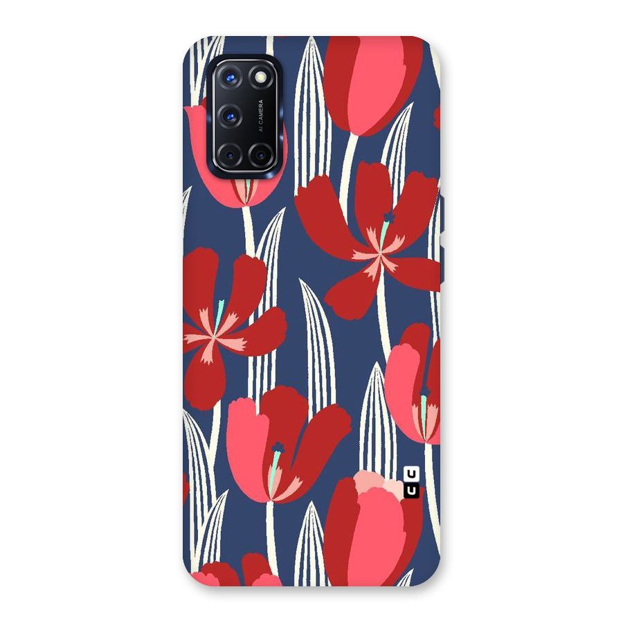 Artistic Tulips Back Case for Oppo A52