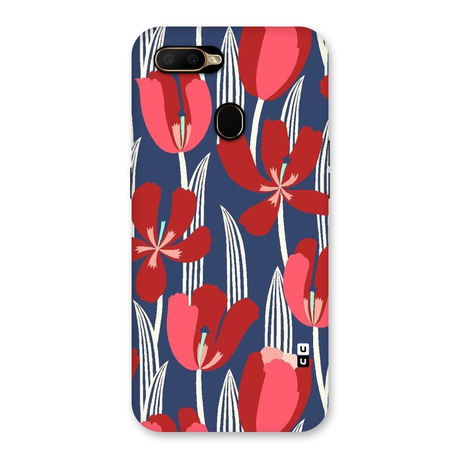 Artistic Tulips Back Case for Oppo A5s