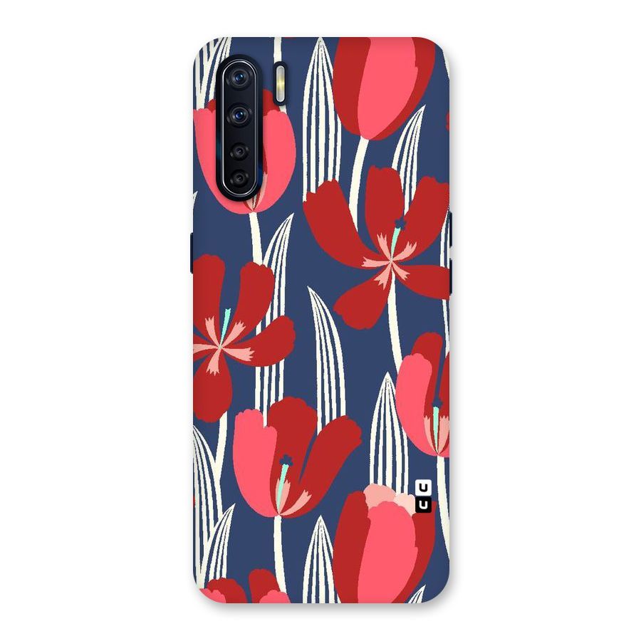 Artistic Tulips Back Case for Oppo F15