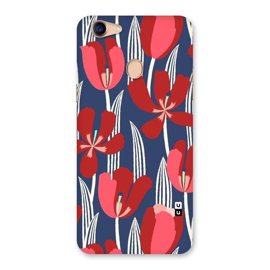 Artistic Tulips Back Case for Oppo F5